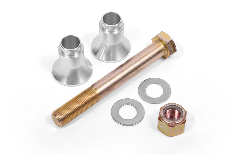 BMR Suspension CAH756, 05-14 Ford Mustang Control Arm Hardware Kit, Rear Upper Only, Axle Side, Perf