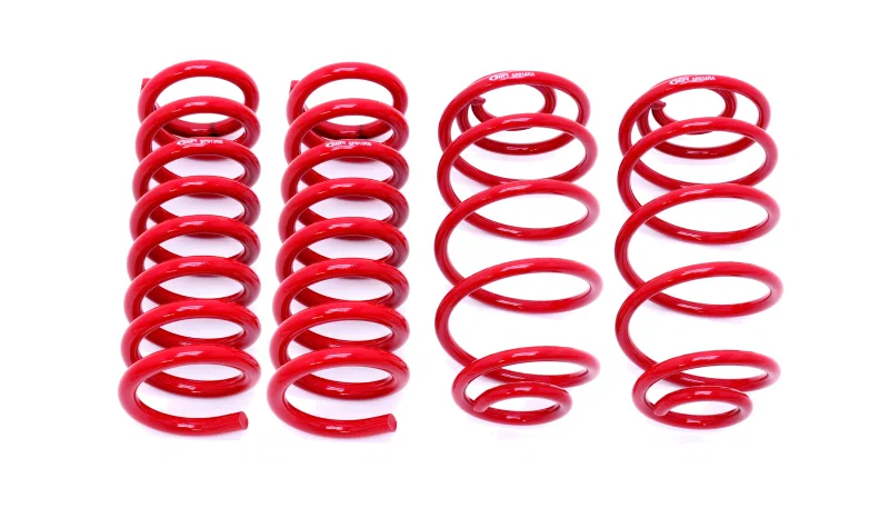 BMR Suspension SP030R, 67-72 A-Body Lowering Spring Kit (Set Of 4) - Red