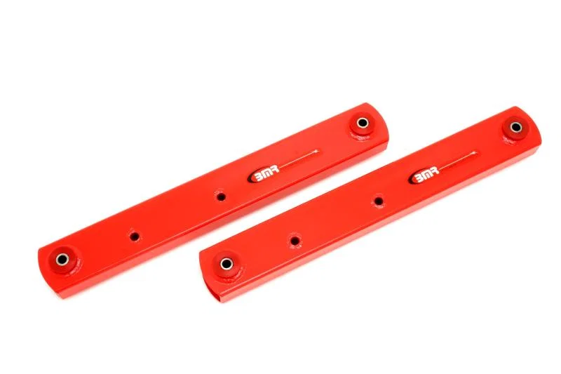 BMR Suspension BCA003R, 78-87 G-Body Non-Adj. Boxed Lower Control Arms (Polyurethane) - Red