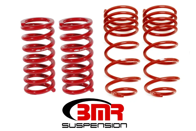 BMR Suspension SP096R, 82-82 3rd Gen F-Body Lowering Spring Kit (Set Of 4) - Red