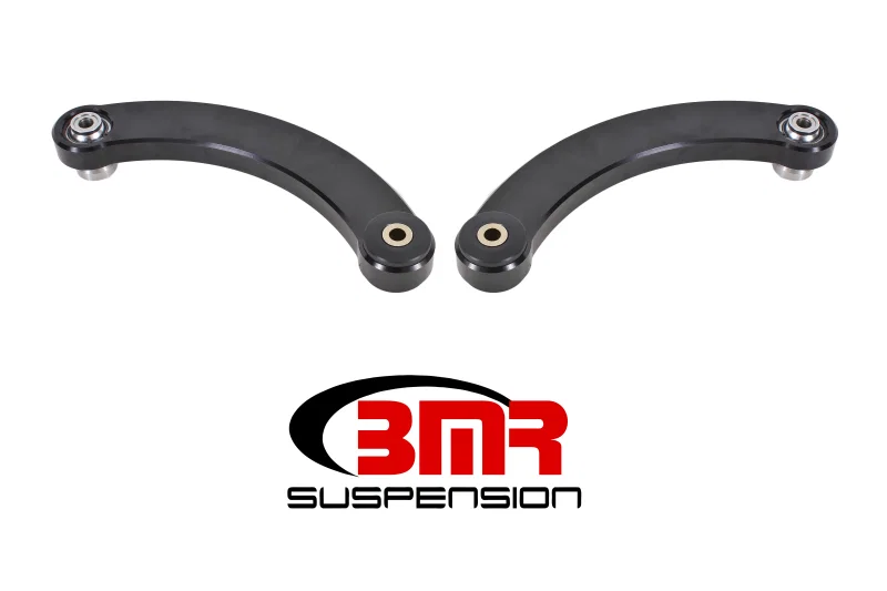 BMR Suspension UTCA064, 15-17 S550 Mustang Fixed Billet Aluminum Camber Link (Delrin/Bearing) - Black