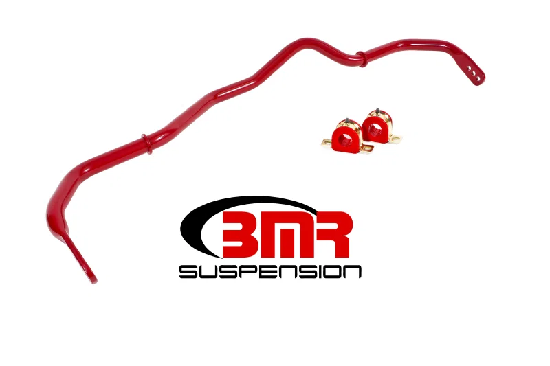 BMR Suspension SB053R, 16-17 6th Gen Camaro Front Hollow 32mm Adj. Sway Bar Kit - Red