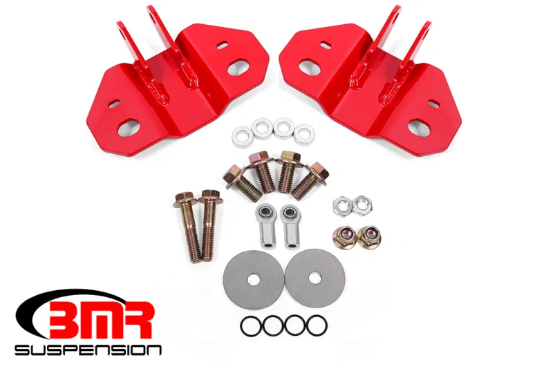 BMR Suspension SM760R, 15-19 Ford Mustang Rear Upper Shock Mount- Red