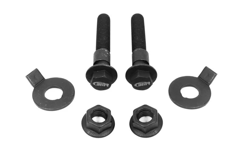 BMR Suspension FC003, 15-17 S550 Mustang Front Camber Bolts (2.5 Degree Offset) - Black