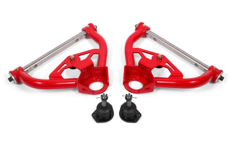 BMR Suspension AA012R, 78-87 G-Body Non-Adj. Upper A-Arms (Polyurethane) - Red