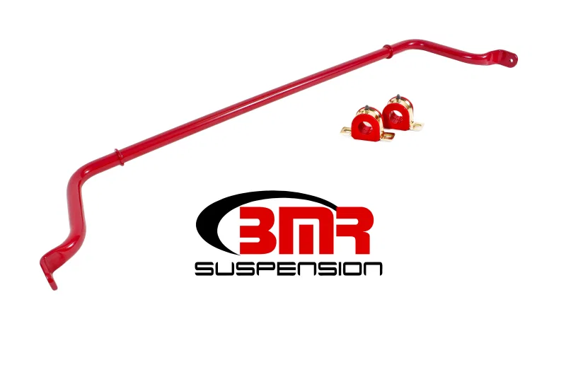 BMR Suspension SB051R, 16-17 6th Gen Camaro Rear Hollow 32mm Non-Adj. Sway Bar Kit - Red