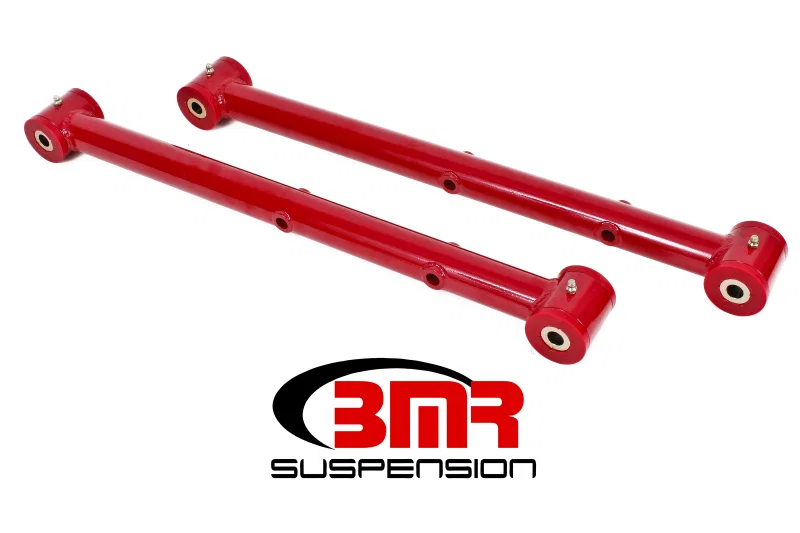 BMR Suspension TCA034R, 64-72 A-Body Non-Adj. Lower Control Arms (Polyurethane) - Red