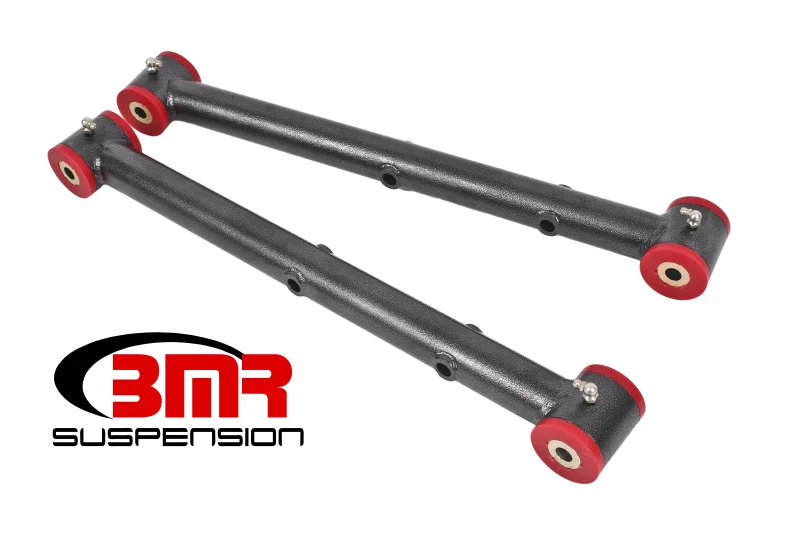 BMR Suspension TCA039H, 78-87 G-Body Non-Adj. Lower Control Arms (Polyurethane) - Black Hammertone