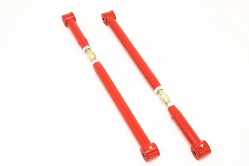 BMR Suspension TCA012R, 96-06 W-Body Rear Forward Mount Adj. Lateral Arms - Red