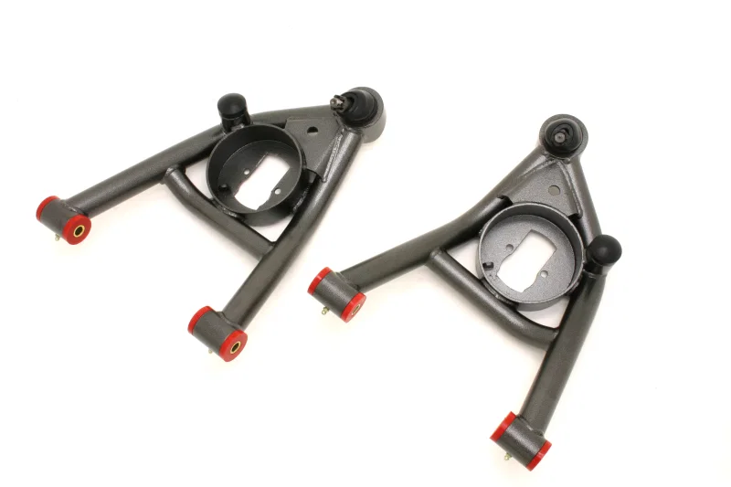 BMR Suspension AA016H, 64-72 A-Body Non-Adj. Lower A-Arms (Polyurethane) - Black Hammertone