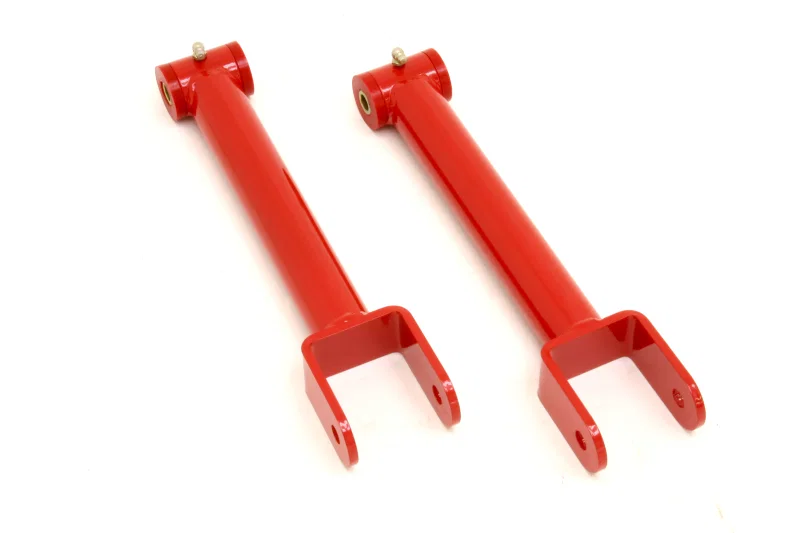 BMR Suspension UTCA010R, 64-67 A-Body Non-Adj. Upper Control Arms (Polyurethane) - Red