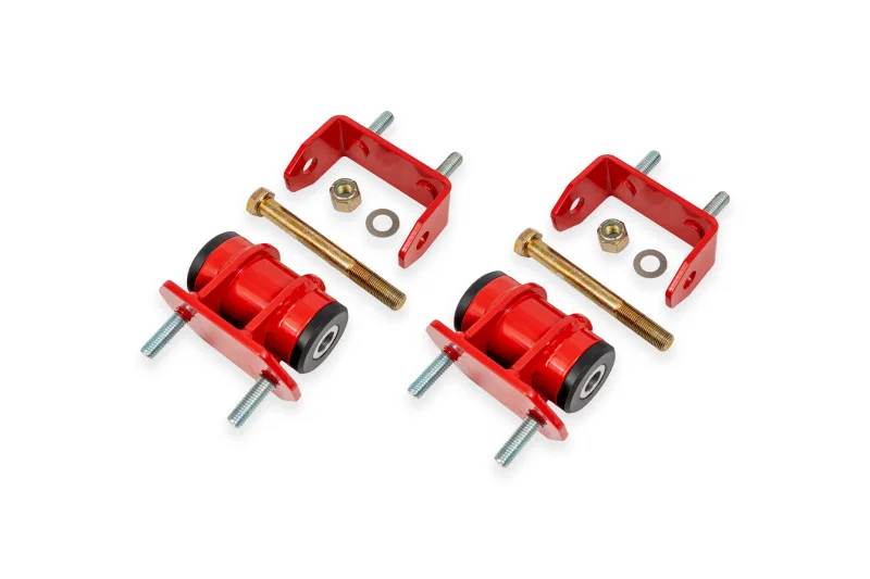 BMR Suspension TM561R, 05-13 Chevrolet Corvette C6 Solid Delrin Transmission/Differential Mount - Red