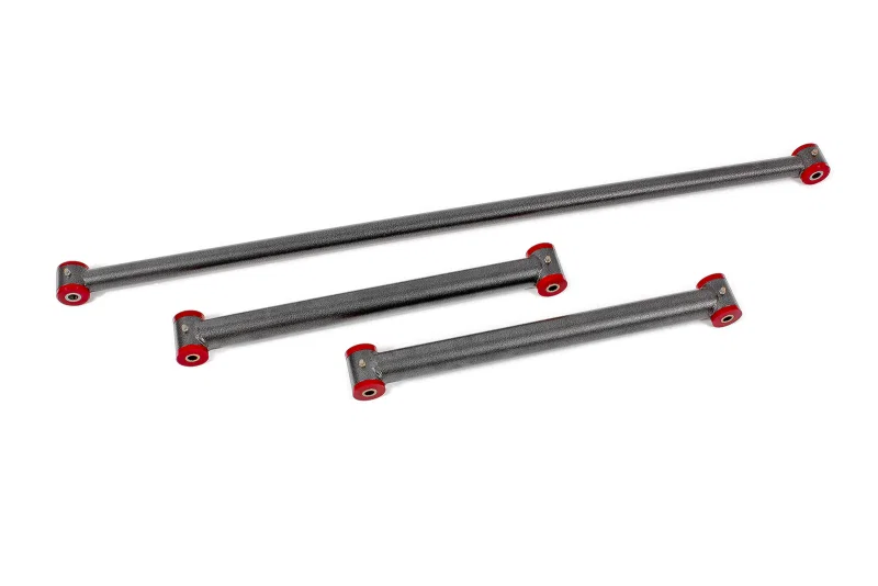 BMR Suspension RSK032H, 82-02 3rd Gen F-Body On-Car Adj. Rear Suspension Kit (Polyurethane) - Black Hammertone