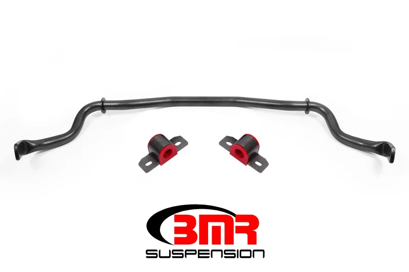 BMR Suspension SB044H, 15-17 S550 Mustang Front Hollow 35mm 3-Hole Adj. Sway Bar Kit - Black Hammertone