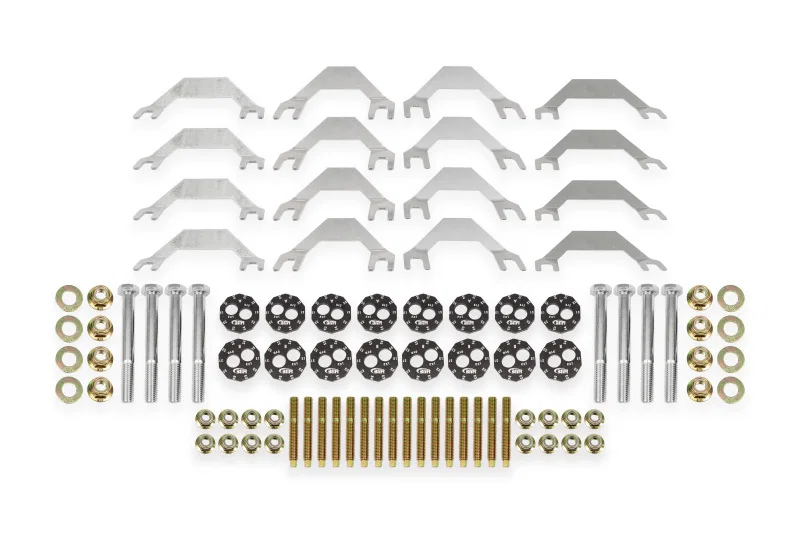 BMR Suspension WAK570, 14-19 Chevrolet Corvette C7 Upper & Lower Control Arms Camber Bolt & Stud Kit - Bare