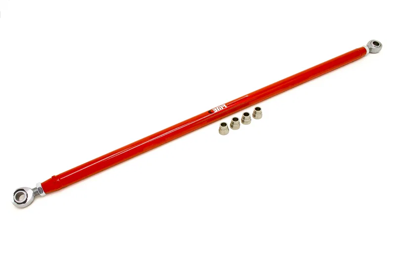 BMR Suspension PHR003R, 82-02 3rd Gen F-Body Panhard Rod w/ Double Adj. Rod Ends - Red