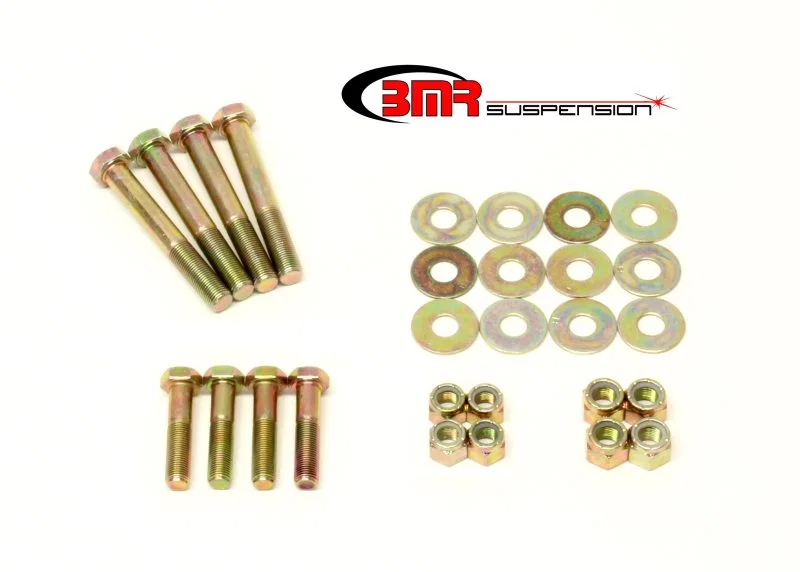 BMR Suspension RH006, 67-69 1st Gen F-Body Front Upper/Lower Control Arm Hardware Kit - Zinc plated
