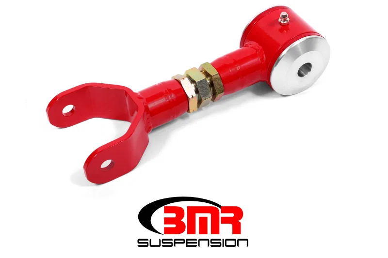 BMR Suspension UTCA032R, 11-14 S197 Mustang Upper Control Arm On-Car Adj. (Polyurethane) - Red