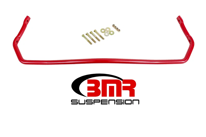 BMR Suspension SB021R, 78-87 G-Body Rear Solid 1.0in Sway Bar Kit - Red