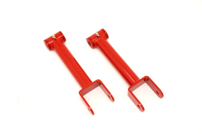 BMR Suspension UTCA001R, 91-96 B-Body Non-Adj. Upper Control Arms STD. Length (Polyurethane) - Red for Chevrolet