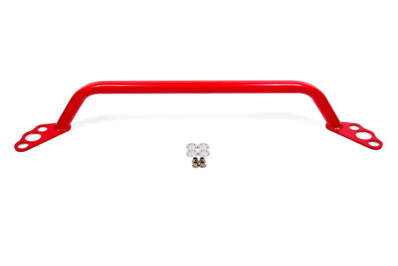 BMR Suspension STB112R, 08-18 Dodge Challenger Rear Strut Tower Brace - Red