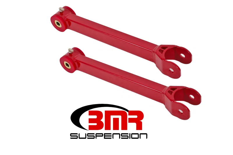 BMR Suspension TCA059R, 16-17 6th Gen Camaro Non-Adj. Lower Trailing Arms (Polyurethane) - Red
