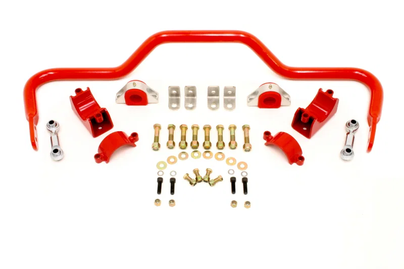 BMR Suspension XSB009R, 78-87 G-Body w/ 2.75in Axles Rear Solid 1.375in Xtreme Anti-Roll Bar Kit - Red