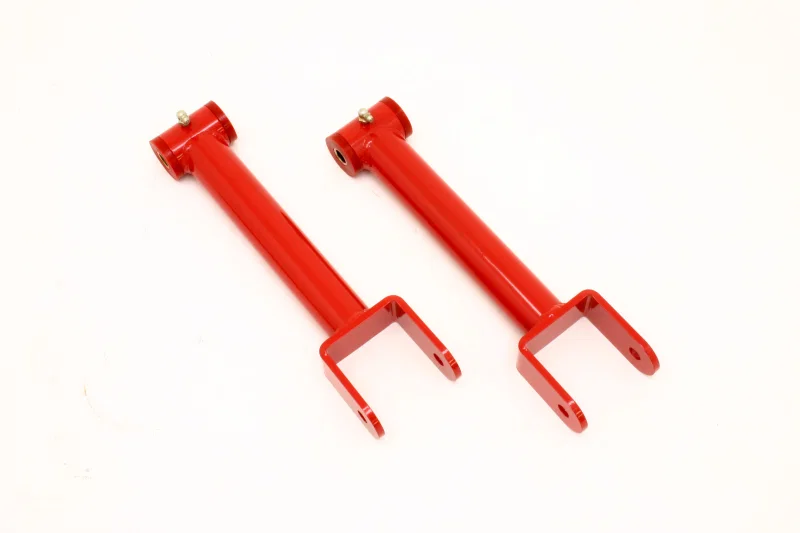 BMR Suspension UTCA003R, 91-96 B-Body Non-Adj. Upper Control Arms Extended Length (Polyurethane Bushings) - Red for Chevrolet
