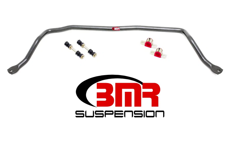 BMR Suspension SB006H, 91-96 B-Body Front Solid 32mm Sway Bar Kit w/ Bushings - Black Hammertone for Chevrolet
