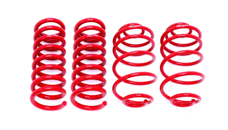BMR Suspension SP031R, 67-72 A-Body Lowering Spring Kit (Set Of 4) - Red