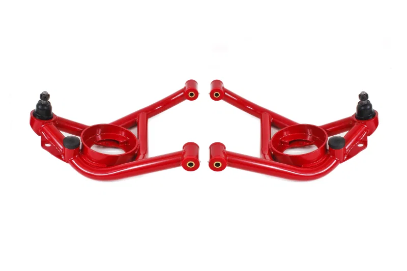 BMR Suspension AA014R, 70-81 2nd Gen F-Body Non-Adj. Lower A-Arms (Polyurethane) - Red