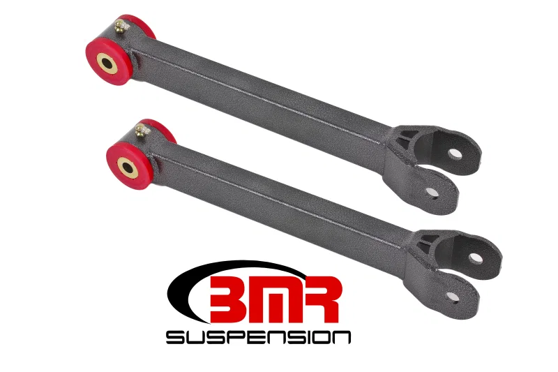 BMR Suspension UTCA061H, 16-17 6th Gen Camaro Non-Adj. Upper Control Arms (Polyurethane) - Black Hammertone