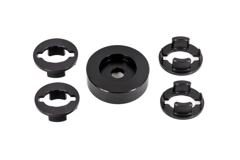 BMR Suspension BK060, 16-17 6th Gen Camaro Differential Lockout Bushing Kit (Aluminum) - Black