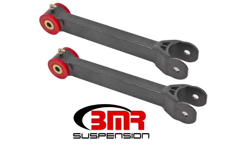 BMR Suspension UTCA058H, 16-17 6th Gen Camaro Non-Adj. Upper Trailing Arms (Polyurethane) - Black Hammertone