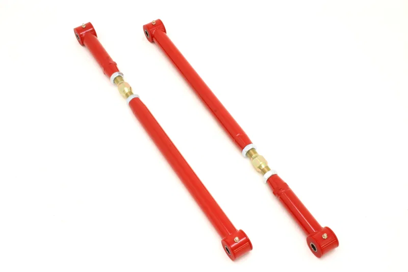 BMR Suspension TCA013R, 96-06 W-Body Rear Rearward Mount Adj. Lateral Arms - Red