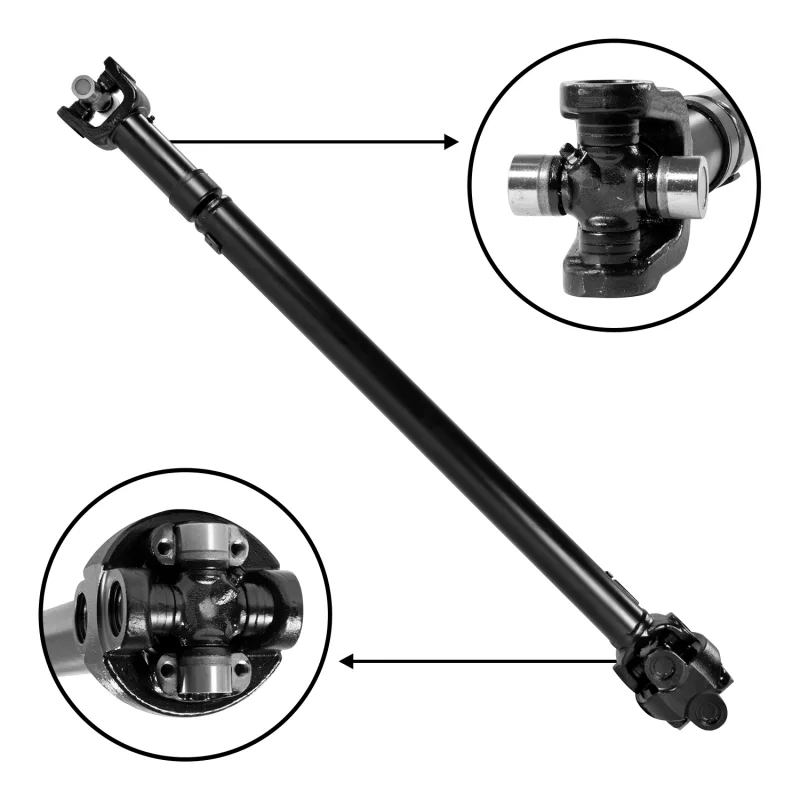 Yukon Gear & Axle ZDS9315, 97-06 Jeep Wrangler Front Driveshaft 38in Center to Center