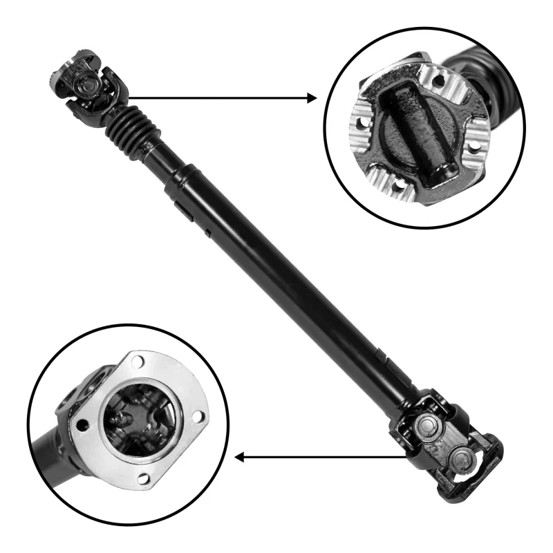 Yukon Gear & Axle ZDS9538, USA Standard Driveshaft for 03-05 Ram 2500/3500 Diesel Front w/ Manual Transmission 19in Length