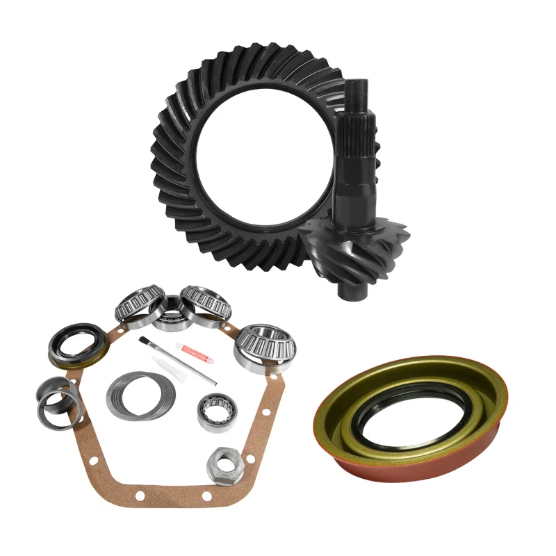Yukon Gear & Axle YGK2118, 10.5in GM 14 Bolt 3.73 Rear Ring & Pinion Install Kit