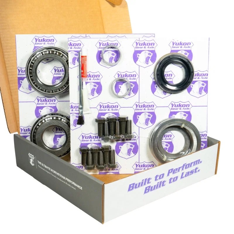 Yukon Gear & Axle YGK2143, 10.5in Ford 3.73 Rear Ring & Pinion Install Kit 35 Spline Positraction