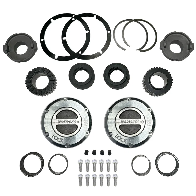 Yukon Gear & Axle YHC70011, 05-22 Ford F250/F350/F450/F550 Superduty 35-Spline Hardcore Locking Hub Set
