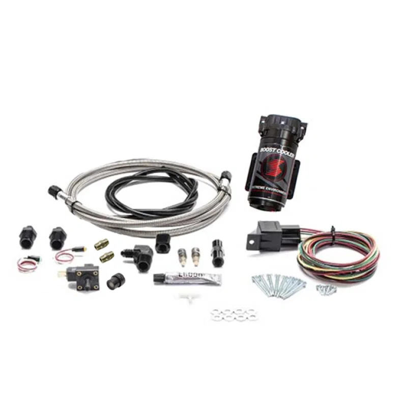 Snow Performance SNO-301-BRD-T, Stg 1 Boost Cooler Water Injection Kit TD (w/SS Braided Line/4AN Fittings) w/o Tank