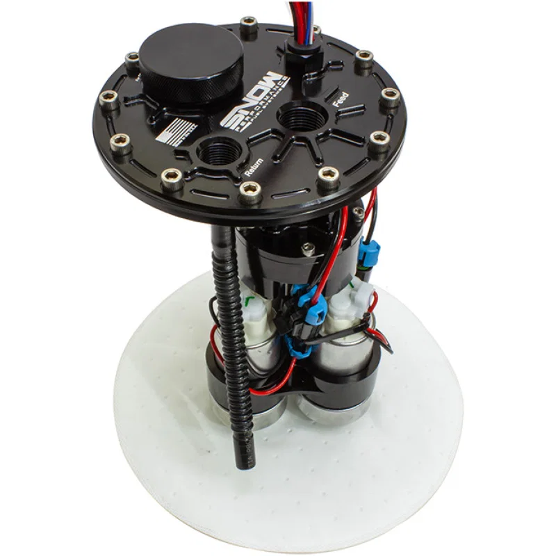 Snow Performance SNF-52910X, Universal 15-20 Gallon 12 Hole Fuel Cell Hat Xtreme Version (3 Pump)