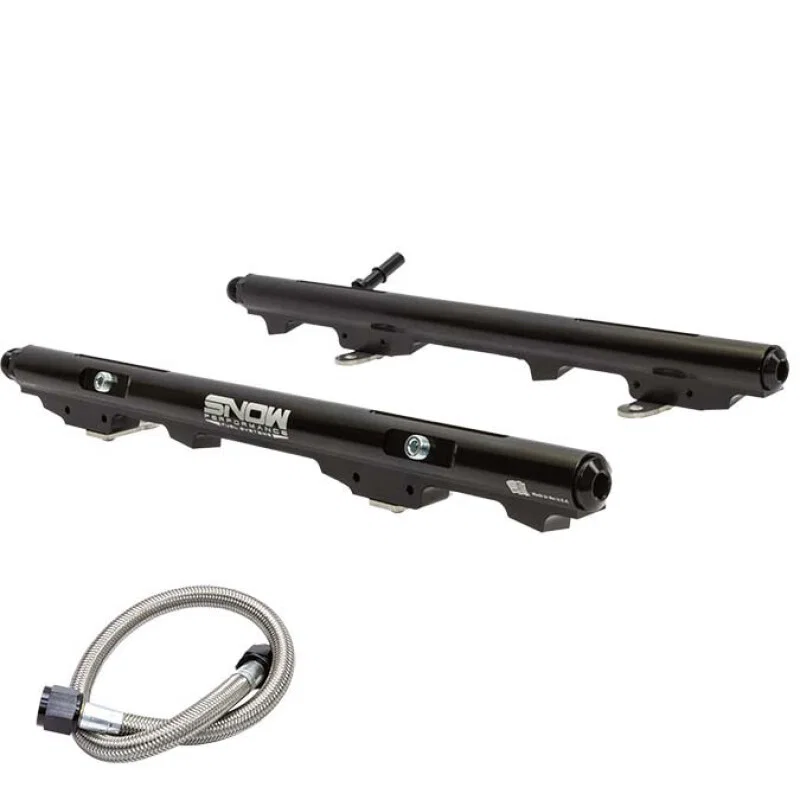 Snow Performance SNF-33343F, LS3 Intake w/LS3 Injectors (34mm) Factory Fit Billet Fuel Rail Kit
