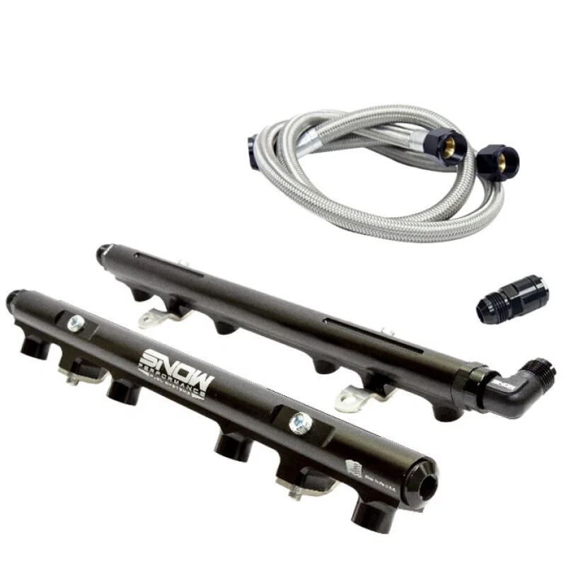 Snow Performance SNF-30012F, 11-17 Ford Coyote Factory Hookup Fuel Rail Kit (Pair)