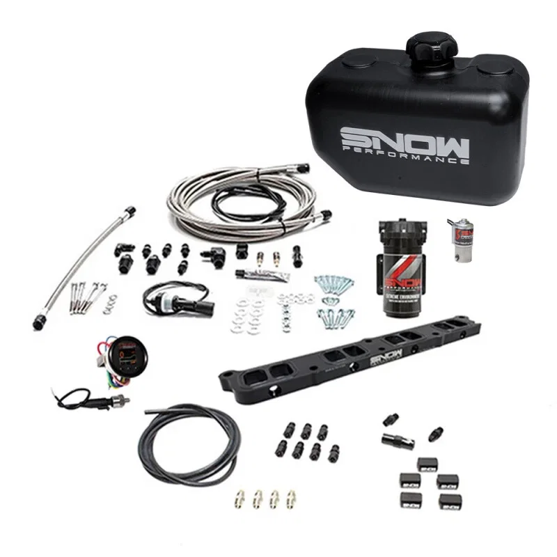Snow Performance SNO-2136-BRD, Ford EcoBoost 2.0L/2.3L Stage 2.5 Boost Cooler Direct Port Water Injection Kit