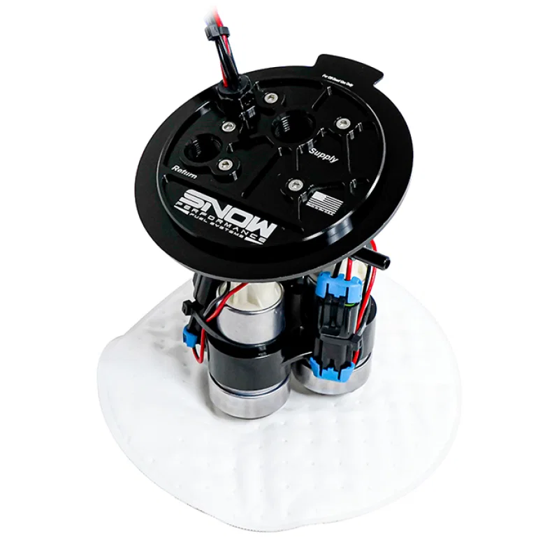 Snow Performance SNF-52410, 2005+ Dodge Charger / 2005+ Dodge Challenger Standard Fuel Hat - Dual Pump