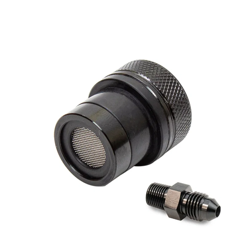 Snow Performance SNO-825-BRD, Windshield Washer Reservoir Bung w/ -4AN Nipple