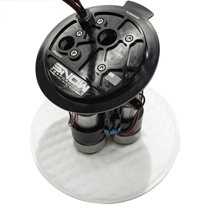 Snow Performance SNF-52400R, 2015+ Dodge Hellcat/Demon/Redeye Max Flow Fuel Hat - Triple Pump