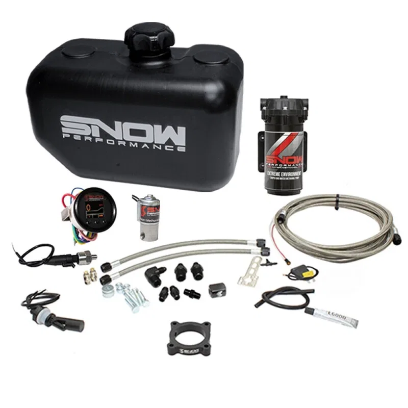 Snow Performance SNO-2135-BRD, Stg 2 Boost Cooler 13-18 Ford Focus ST Water Inj Kit (SS Braided Line/4AN Fittings)