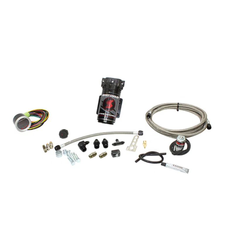 Snow Performance SNO-450-BRD-T, Stg 2 Boost Cooler Water Inj Kit TD Univ. (SS Brded Line and 4AN Fittings) w/o Tank